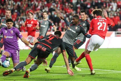 6-1. El Benfica barre al Braga 6-1. El Benfica barre al Braga
