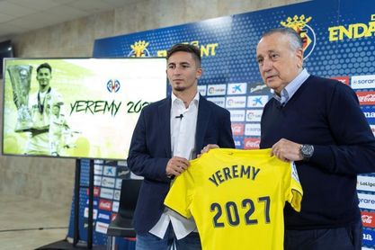 Yéremy Pino: "Este club siempre ha confiado en mí" Yéremy Pino: "Este club siempre ha confiado en mí"