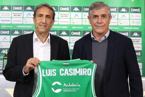 Luis Casimiro: "Es un honor volver al Betis" Luis Casimiro: "Es un honor volver al Betis"
