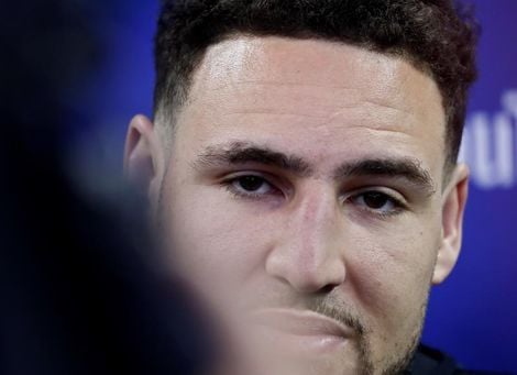 Los Warriors le permiten a Thompson hacer su primer entrenamiento completo Los Warriors le permiten a Thompson hacer su primer entrenamiento completo
