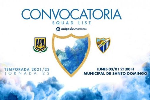 Se resuelve el enigma en el Málaga: 15 jugadores profesionales y 9 canteranos para Alcorcón.