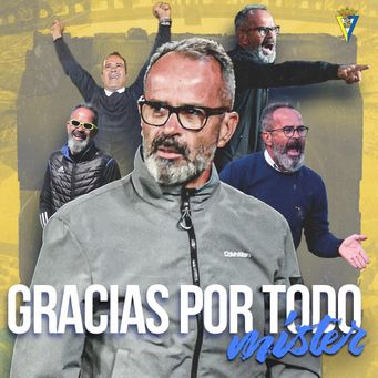 El Cádiz, sexto club que releva a su entrenador.