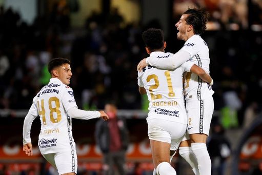 Los Pumas golean 5-0 al Toluca con protagonismo de sus jugadores brasileños