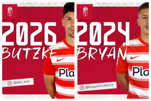 El Granada ata a otras dos de sus jóvenes promesas, Butzke y Bryan. El Granada ata a otras dos de sus jóvenes promesas, Butzke y Bryan.