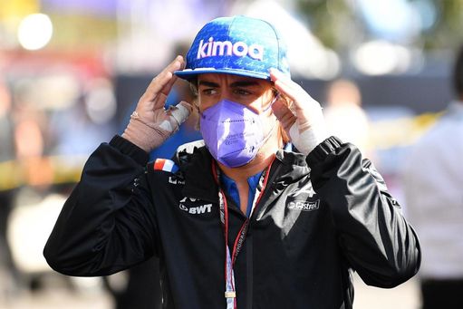 Alonso: "Está bien ser quinto en estas condiciones tan cambiantes"