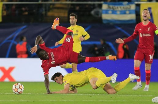 La derrota ante el Liverpool rompe varios registros del Villarreal en Europa