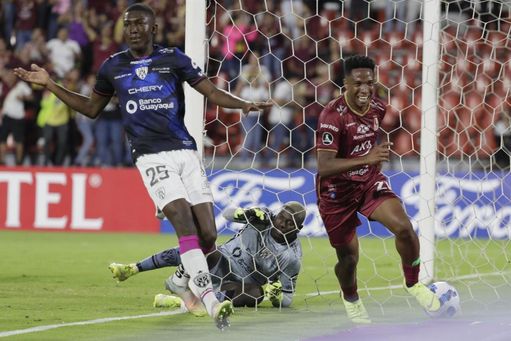 1-0. Un gol en el final pone a soñar al Tolima ante Independiente del Valle
