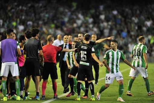Un lance del Betis-Granada (2-2) disputado el 16 de septiembre de 2016.