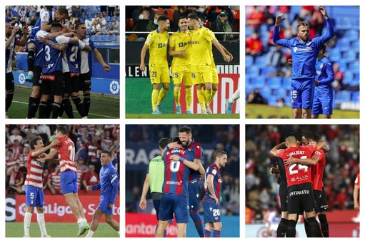 Seis equipos se encuentran aún en la lucha por eludir el descenso Seis equipos se encuentran aún en la lucha por eludir el descenso