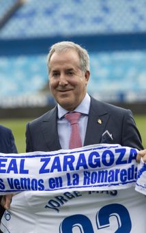 Jorge Mas: "El Real Zaragoza es una joya y no es mío, es de los aficionados"