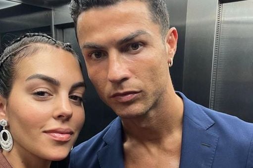 Georgina y Cristiano Ronaldo, de vacaciones. 